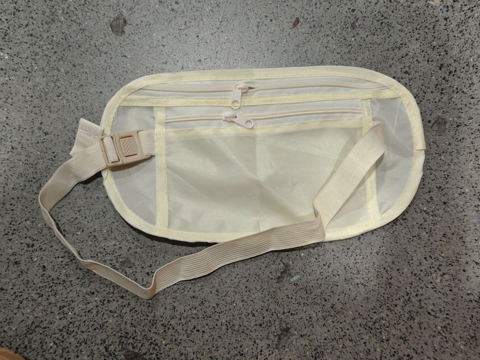 Invisible Travel Waist Packs Pouch For Passport Money Belt Bag Hidden Wallet