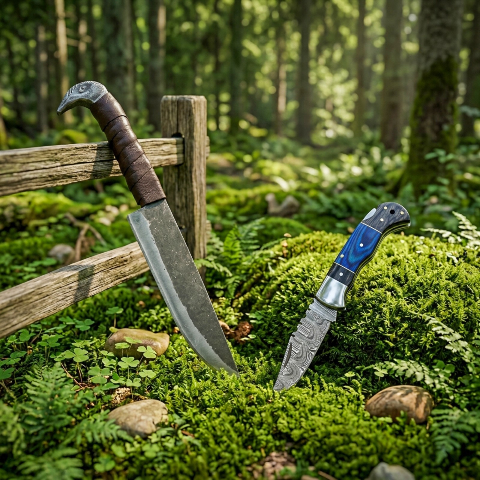 Handmade Sons of Odin Viking Knife Combo Set – Norse Inspired Collectible Gift