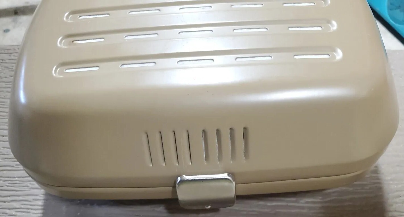 Vintage Portable Heater Hot Box! & 11 Pellets!
