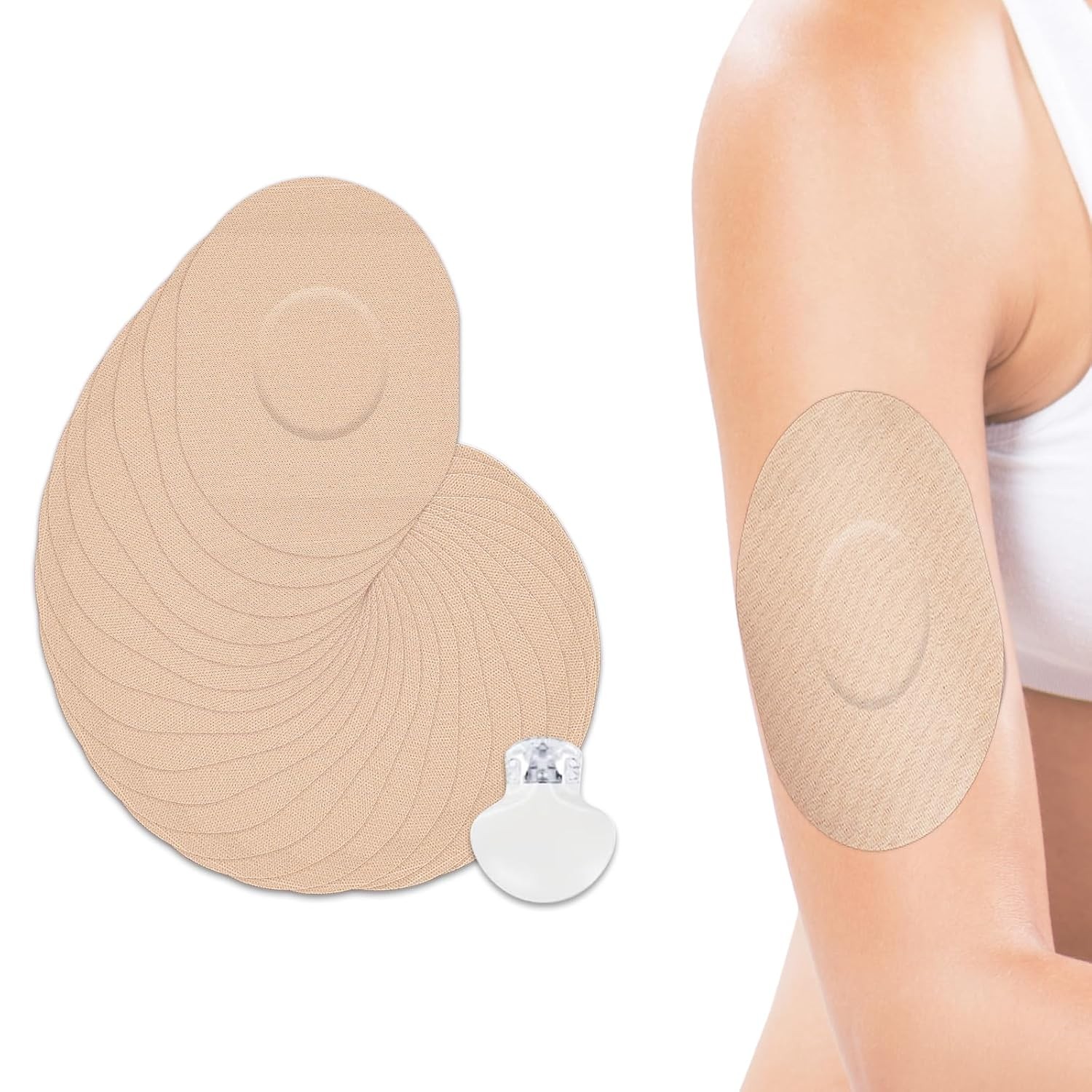 Freestyle Libre CGM Adhesive Patches Water-Resistant Sweatproof 25 Pack
