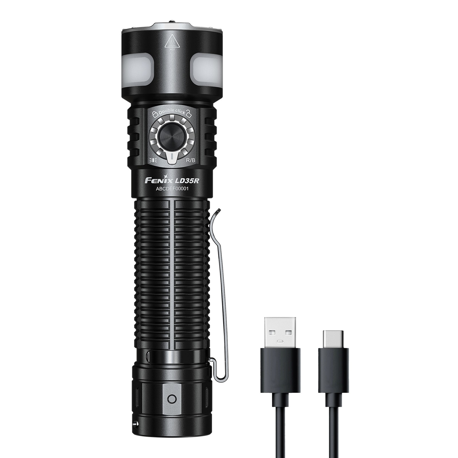 Fenix LD35R 1800 Lumens Multi-Color USB-C Rechargeable Flashlight
