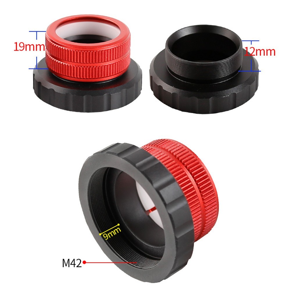 Astronomical Telescope Adapter Aluminum Telescope Accessory Protects Eyepiece