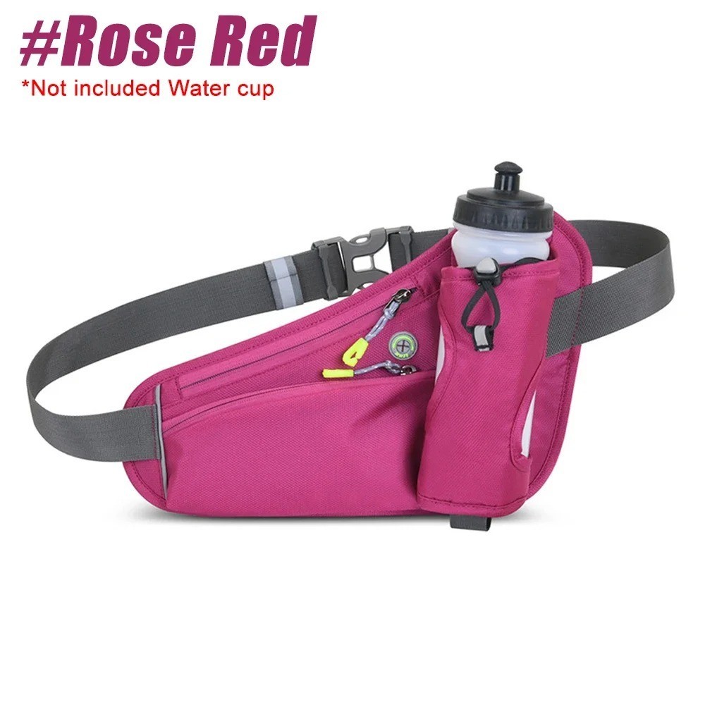 Running Waist Bag with Water Bottle Holder