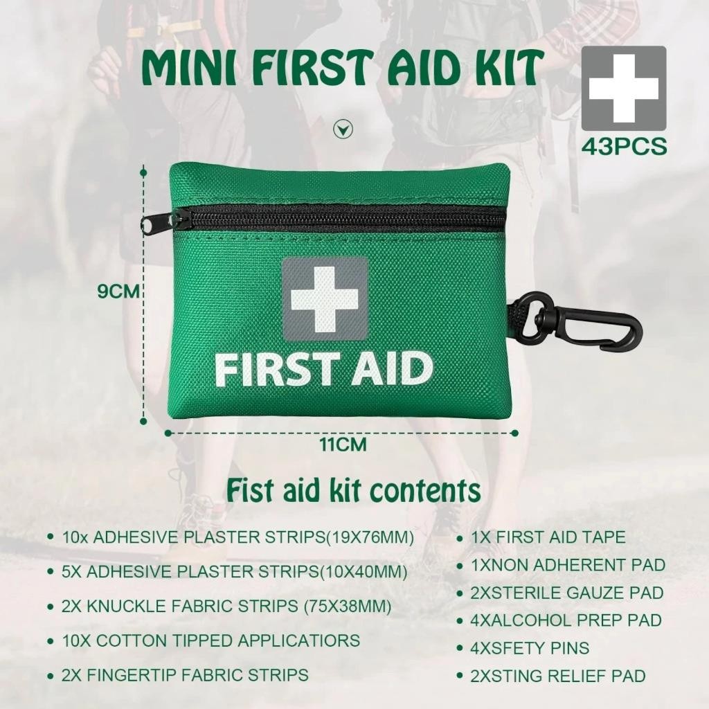 Emergency First Aid Kit Medical 43/92/210/258PCS Travel Emergency ARTG Register
