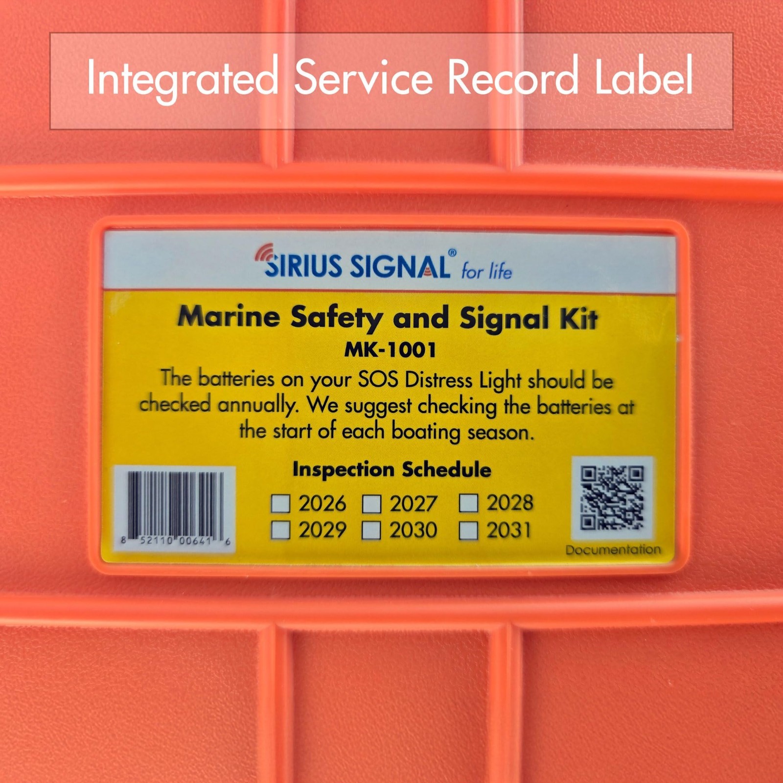 Complete Boating Safety SOS Kit – Visual, Audible, First Aid System – USCG Appro