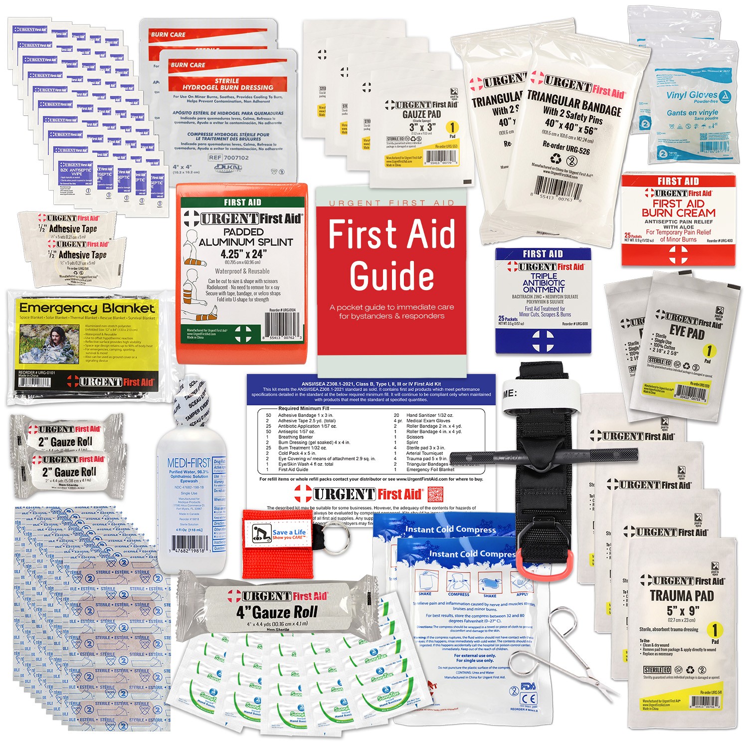 Guardian 25-50 Person First Aid Kit – Metal