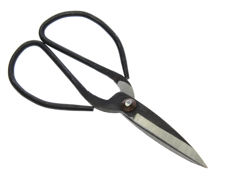 8″ Famous Chinese Scissors Hardened Alloy Steel Black Heavy Duty Metal Craft Kit