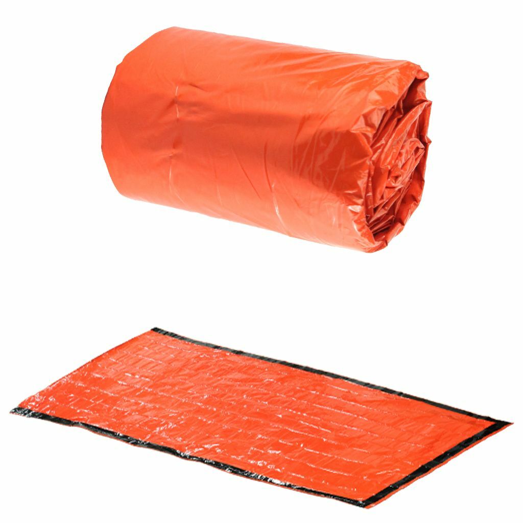 2 Packs Emergency Sleeping Bag Thermal Waterproof Outdoor Survival Camping Bag