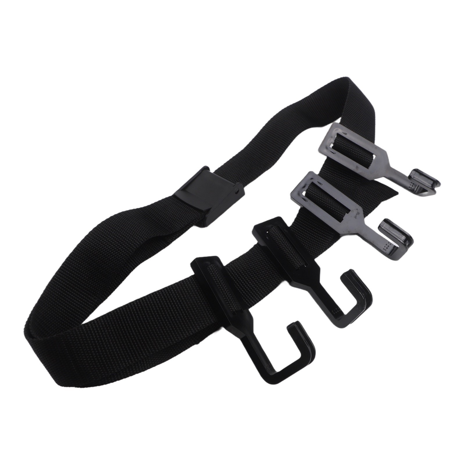 For Outdoor Camping Hooks with Webbing 46 Hook Set for Hanging Gear on Trees