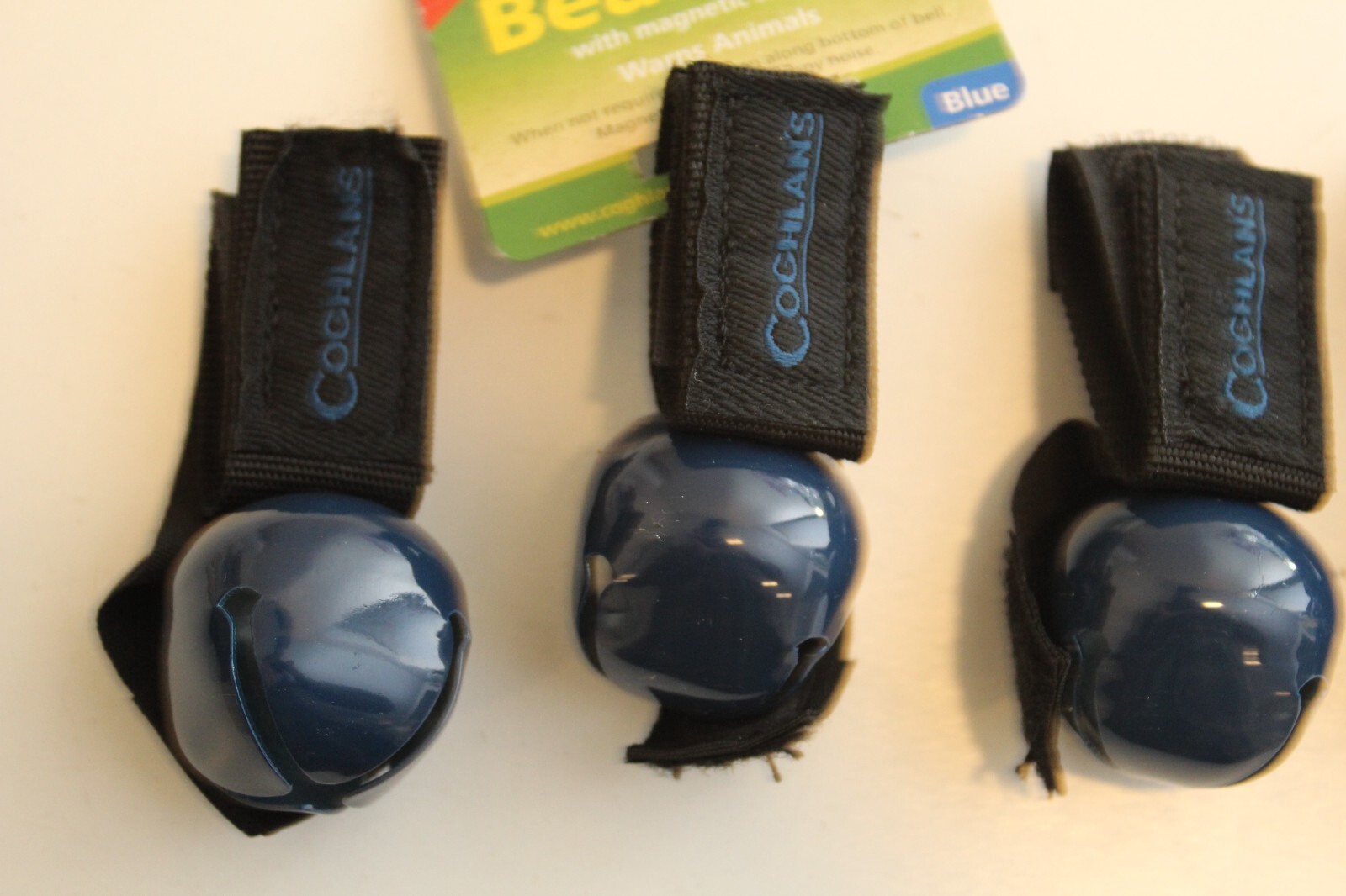 Coghlan’s Bear Bell with Magnetic Silencer – Blue