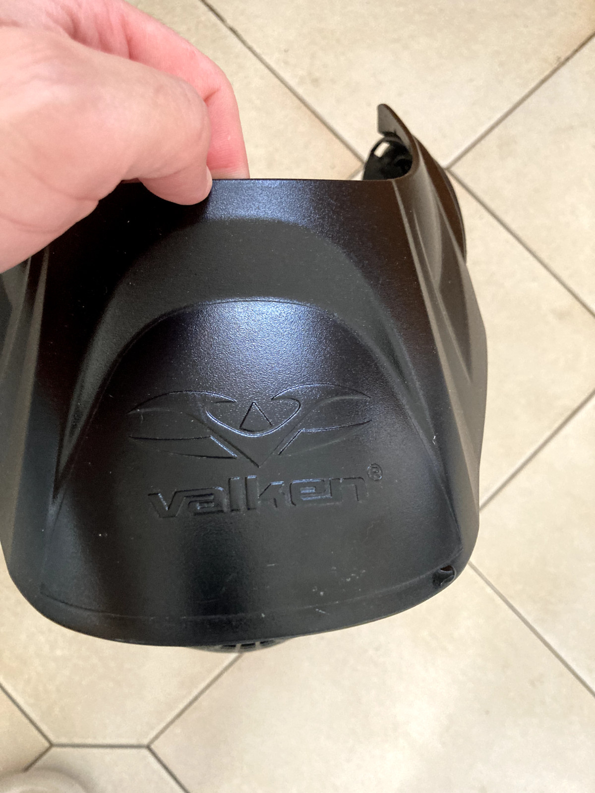 Valken Paintball Mask Full Face Goggles Black Adjustable Strap – Excellent Condi