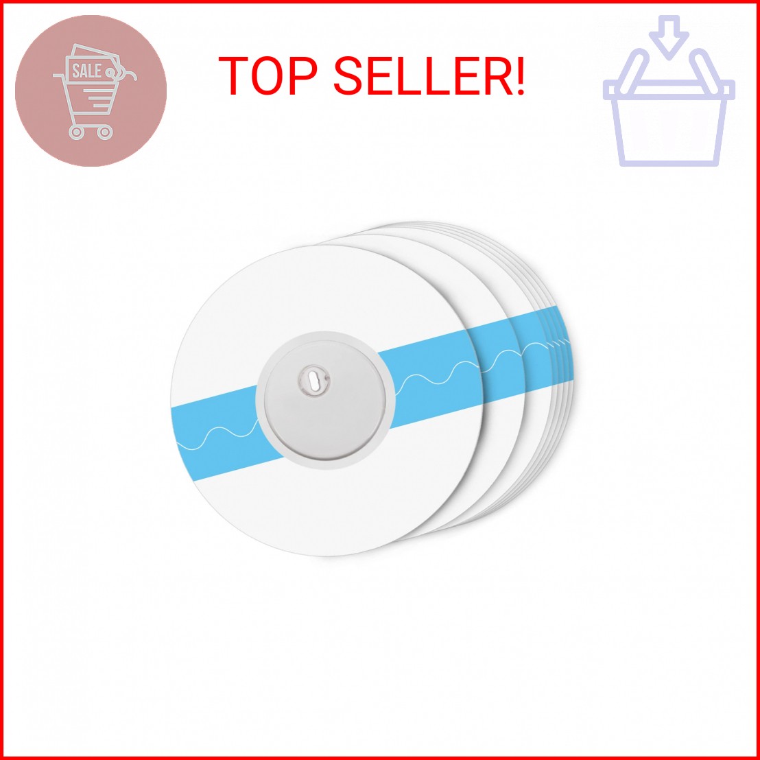 HONYOU 60Pack Libre 3 Plus Sensor Covers Waterproof Adhesive Patches for Freesty