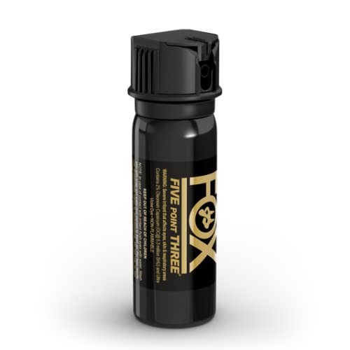 Fox Labs 22FTMDB Flip Top Cone Pepper Spray 2oz w/5.3 million Scoville Units