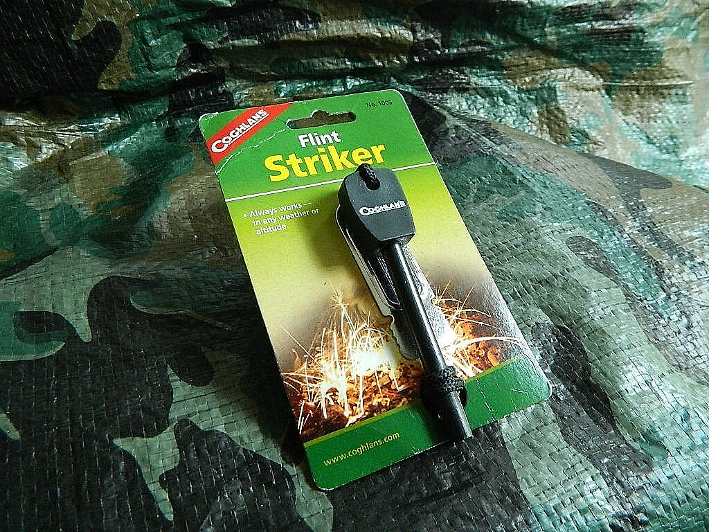 COGHLANS FLINT STRIKER WATER RESISTANT FOR OUTDOOR EMERGENCY CAMPING US SELLER