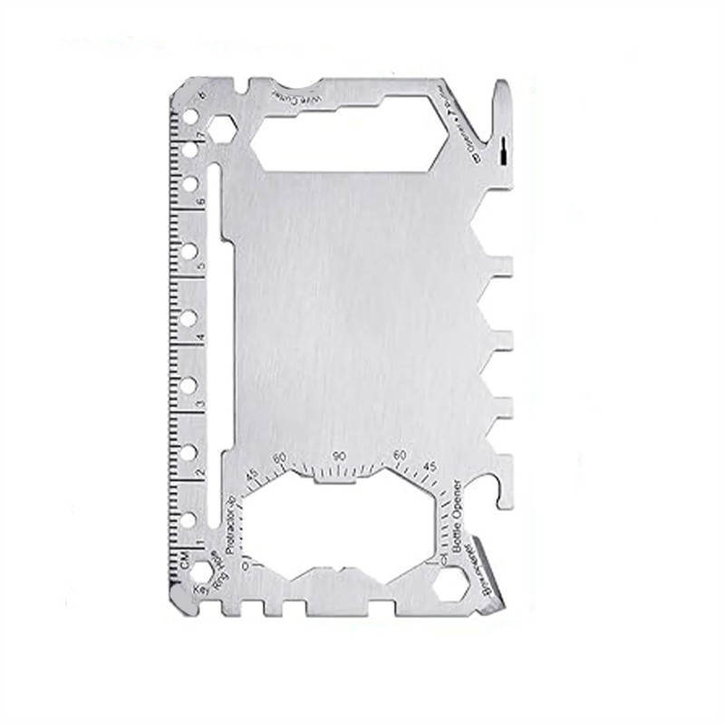 Multipurpose Tool 46 in 1 Credit Card Size Outdoor Camping Survival Accessories