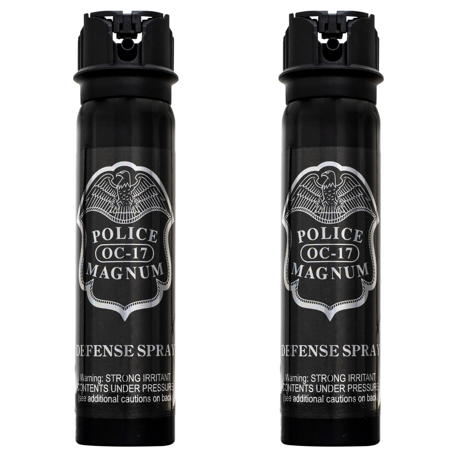 Police Magnum pepper spray self defense tactical security 2 Pack 5oz Flip Top