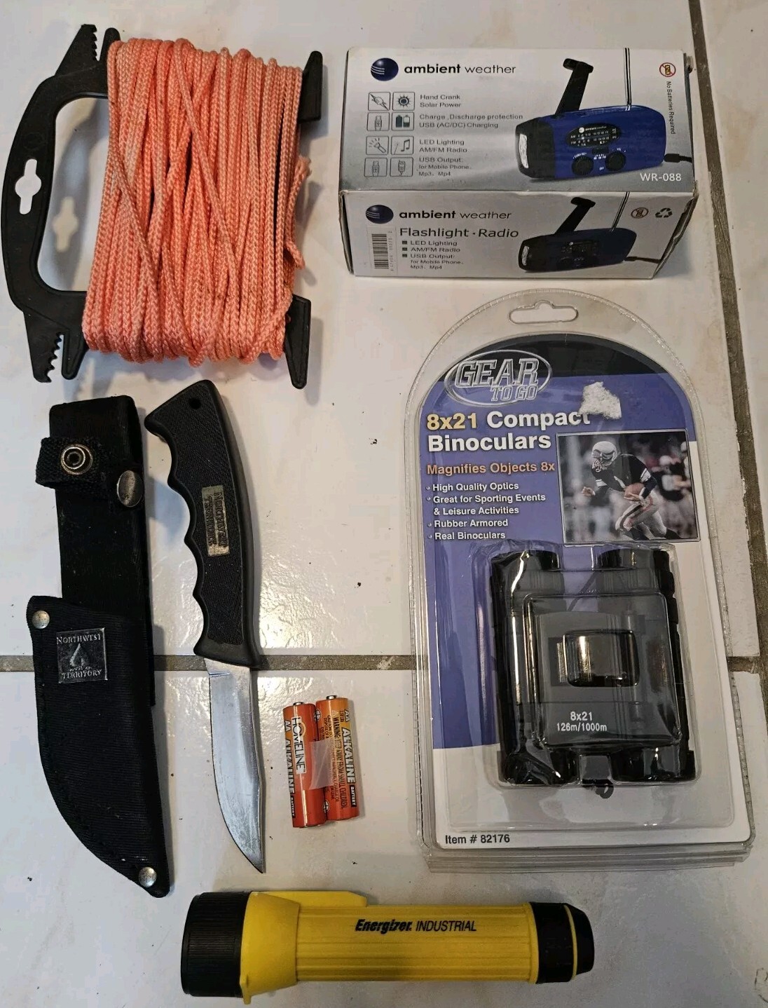 Ready America 70185 72 Hour Enhanced Emergency Kit, 1-Person, 3-Day Backpack