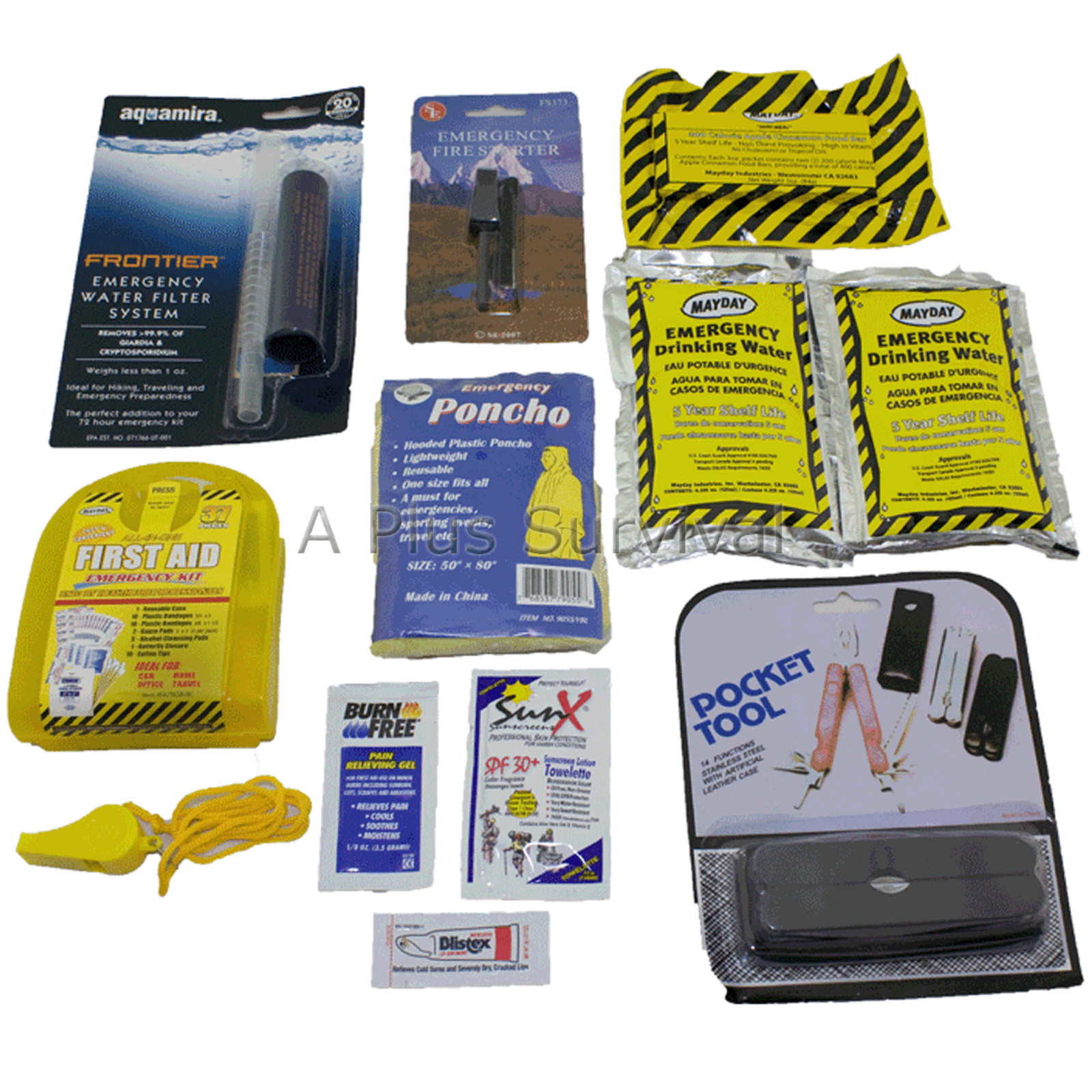 Survival Kit for Dirt Bikes, Off Roading, Hiking, BMX