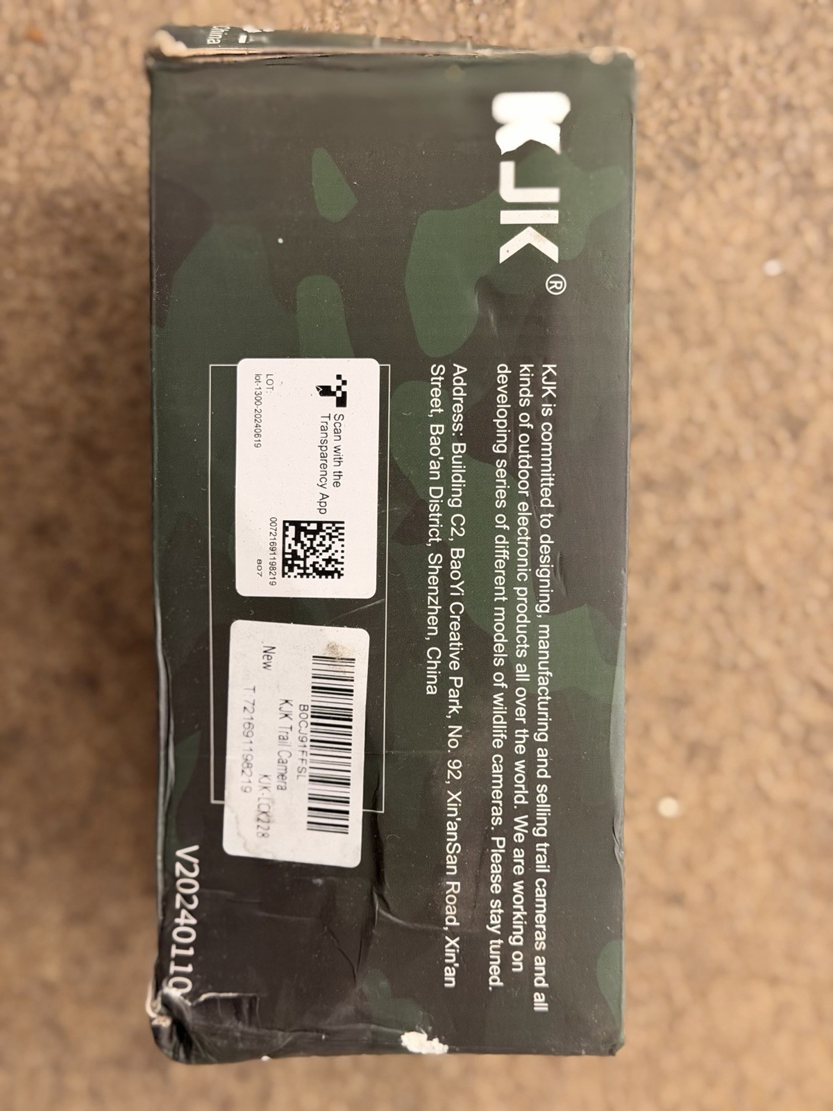 KJK Trail Camera WiFi 4K 48MP, Hunting Camera