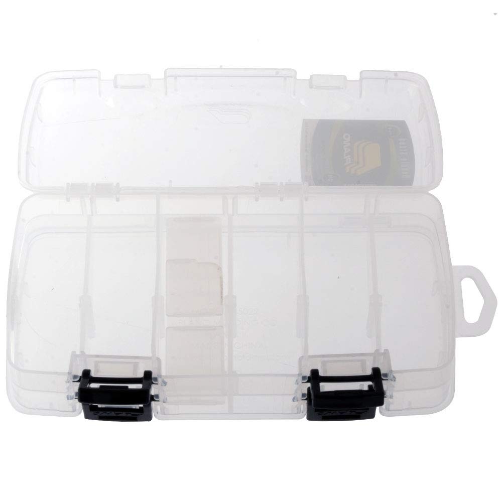 Plano 3450-23 Double-Sided Tackle Box, One Size (Pack of 1), Transparent