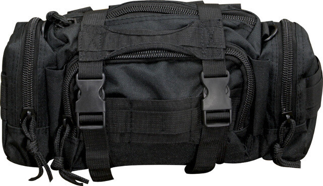 Elite First Aid First Aid Rapid Response Bag Black bag. Custom designed by reque
