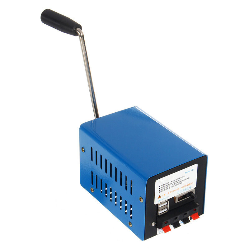 High Power Charger Portable Emergency Hand Power Hand Crank USB Charging Tool