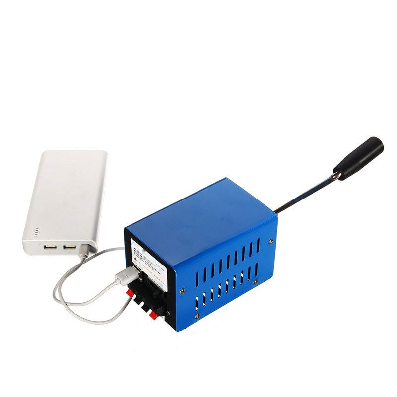 High Power Charger Portable Emergency Hand Power Hand Crank USB Charging Tool