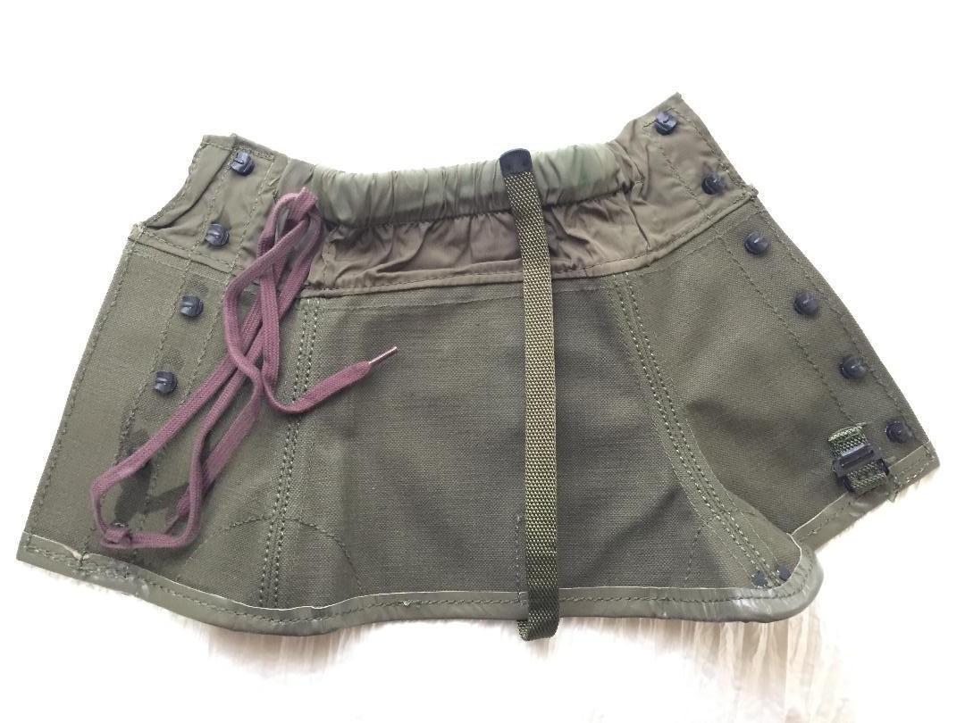 Vintage Gaiters Canvas Hiking Boot Leg Covers Bushcraft Gear Camping Survival