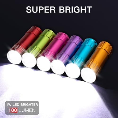 120 Pack Small Mini Cheap Flashlights for Kids Bulk with Batteries 120 PACK