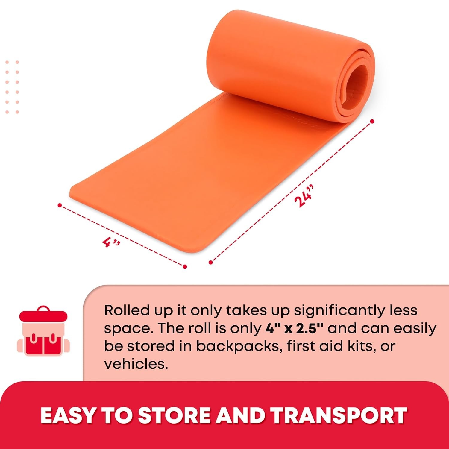 Universal Aluminum Splint, 24 Inch Rolled 1