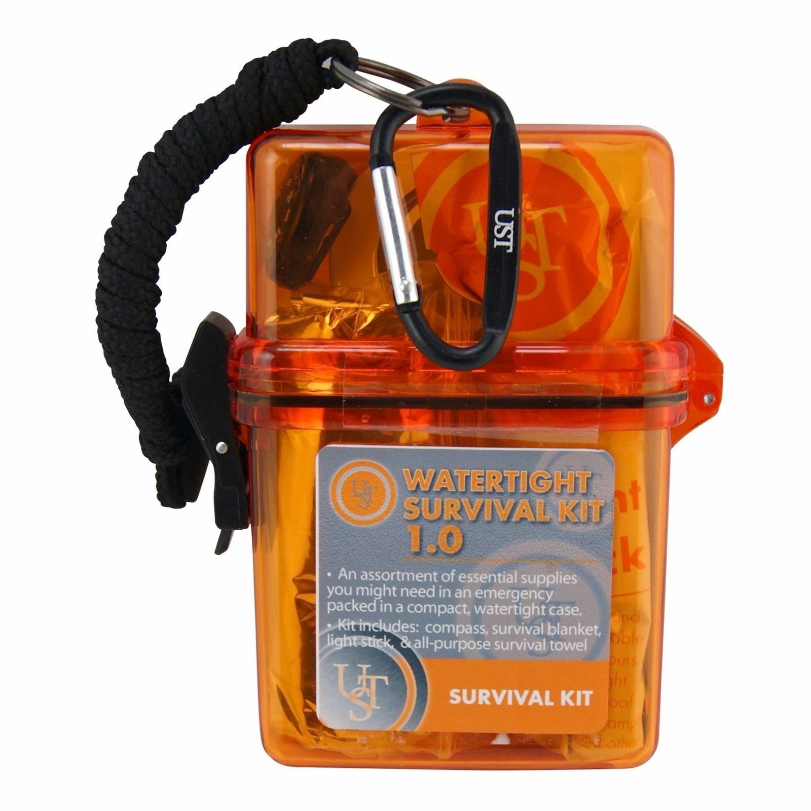 Ultimate Survival Technologies Watertight Survival Kit 1.0 Lightweight Emergency