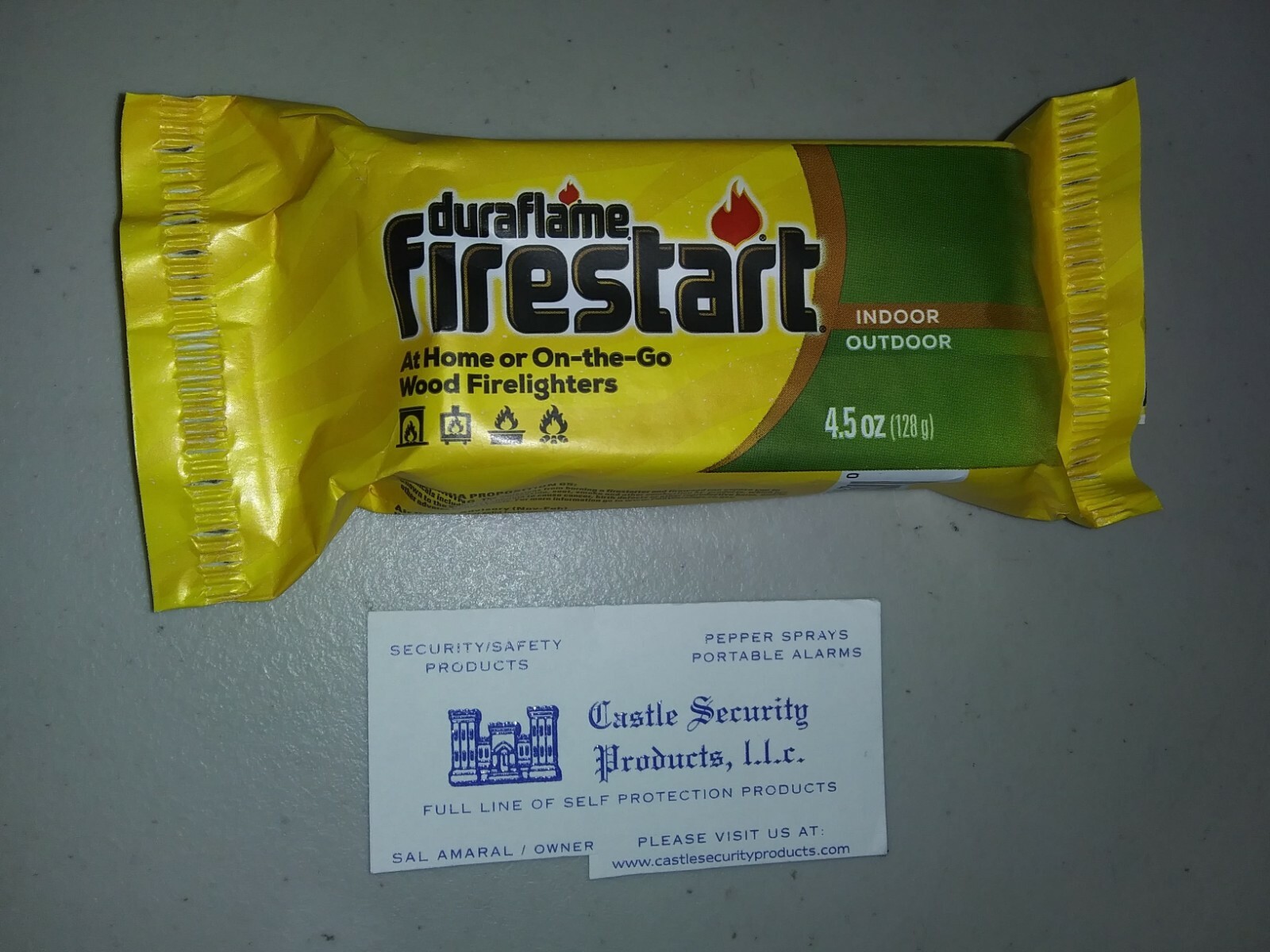 DURAFLAME FIRE STARTER 4.5oz. MADE IN USA FREE USA S&H !!