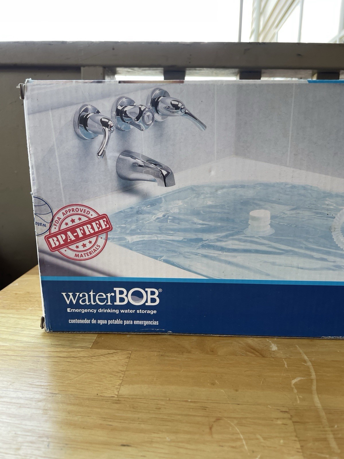 WaterBOB Bathtub Emergency Drinking Water Storage Container, 100 gallons New
