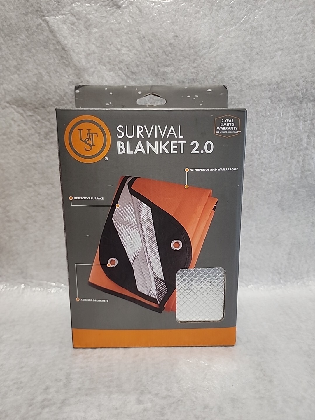 UST 20PGR001008 Survival Blanket – Orange