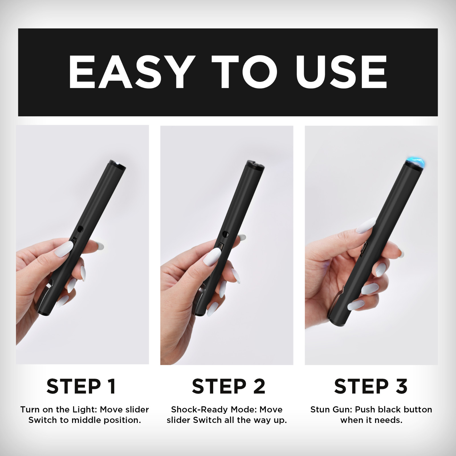 Enlight Compact Safety Pen Flashlight | 110 Lumens w/ Charging Indicator