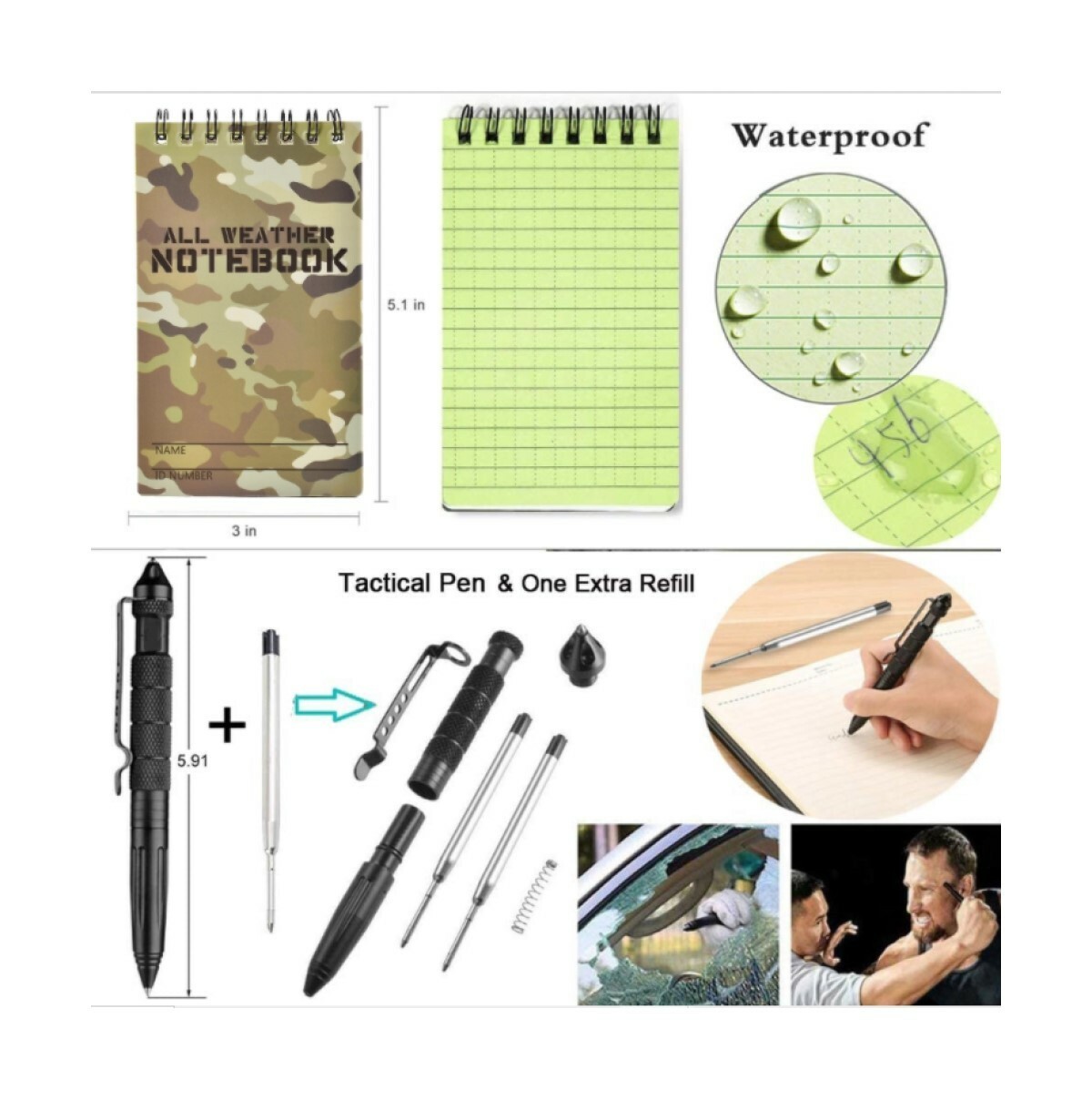 Semper Paratus Gear Gifts for Men 18 In 1 Camping Survival Kit – He will LOVE it