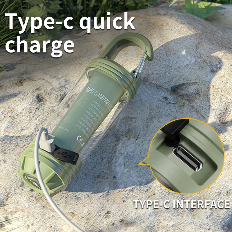 Multi-Source Hook Mini Lamp Your Portable Outdoor Camping Light Companion