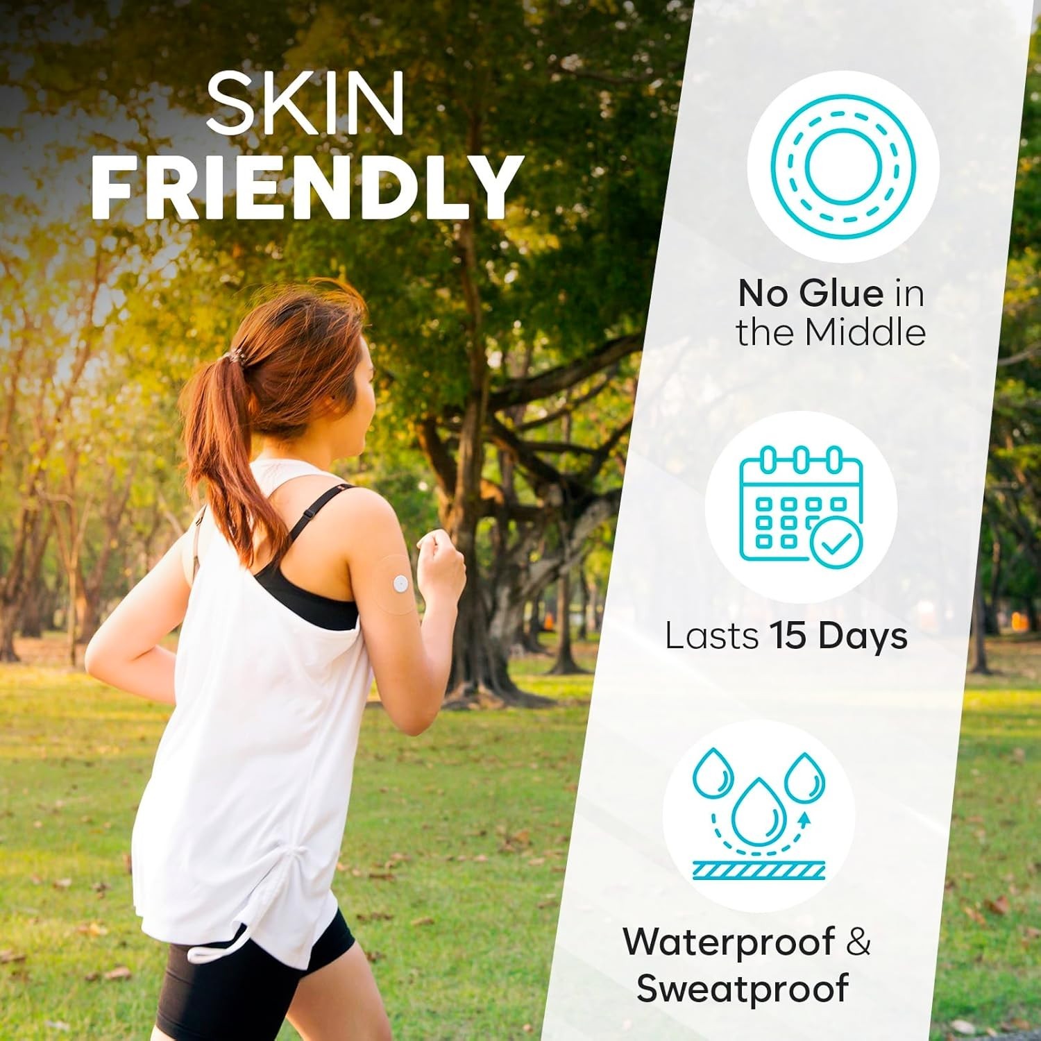 20-Pack Waterproof Freestyle Libre 2 Sensor Covers