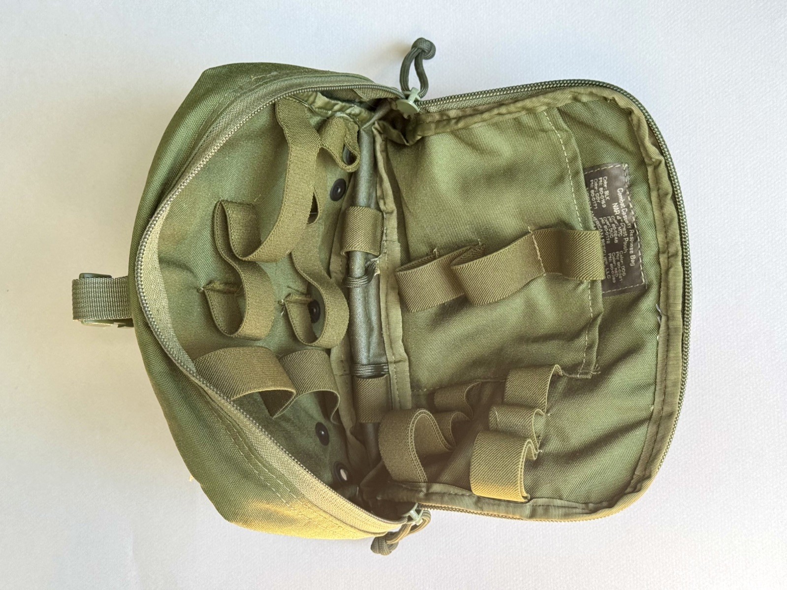 North American Rescue NAR-4 Chest Pouch Kit OD Green + NAR 6.25 Responder Shears