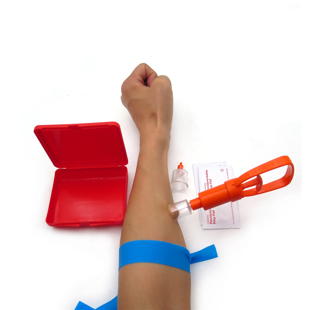 SNAKE BITE KIT CAMPING EMERGENCY SURVIVAL FIRST AID VENOM STING EXTRACTOR