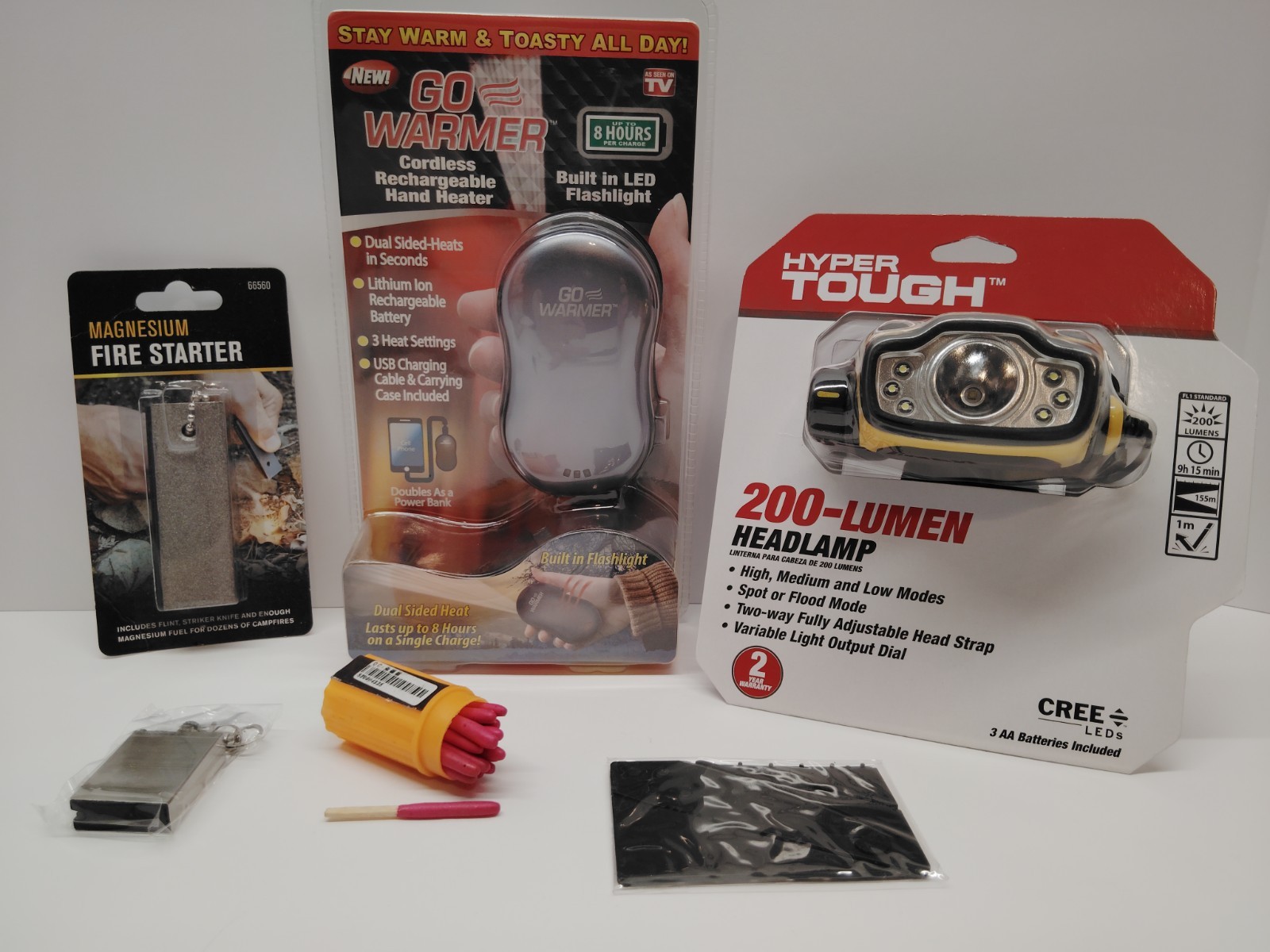 Survival Kit Camper Car Emergency Gift Set Lot