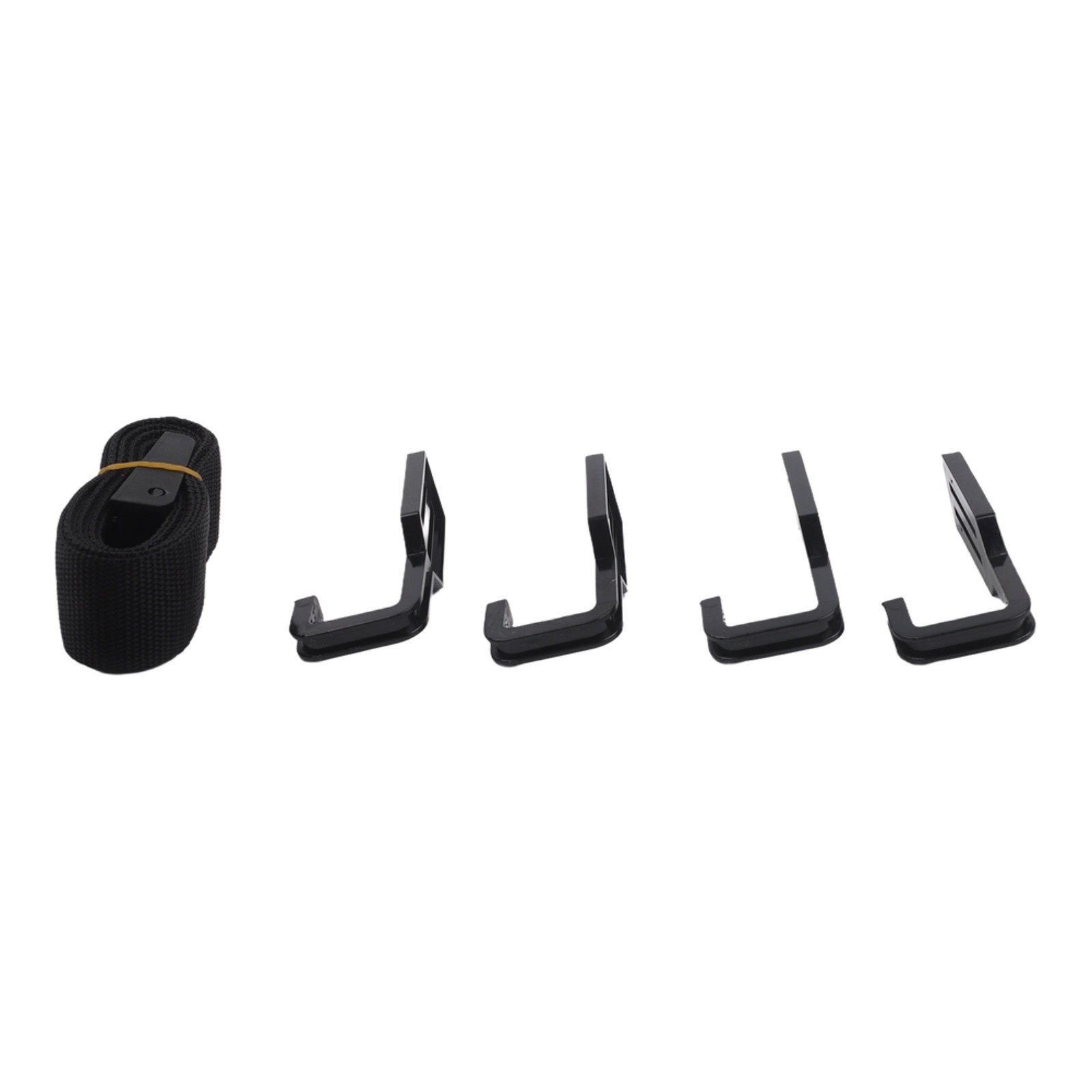 For Outdoor Camping Hooks with Webbing 46 Hook Set for Hanging Gear on Trees