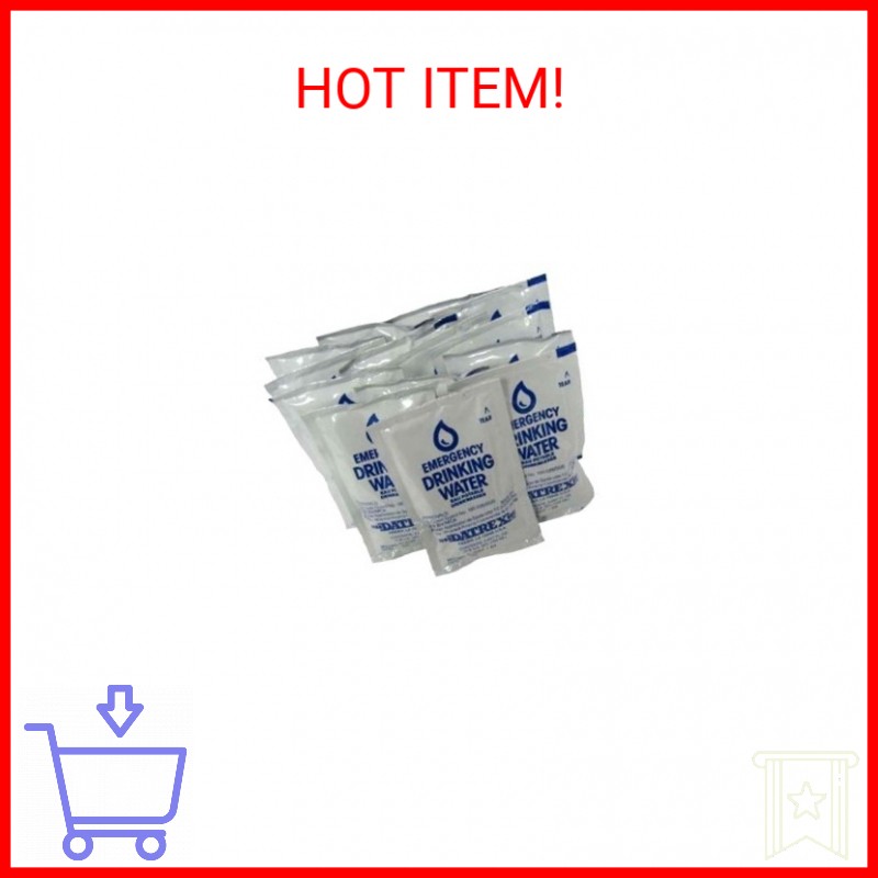 Datrex Emergency Water Packet – 3 Day/72 Hour Supply(12packets)