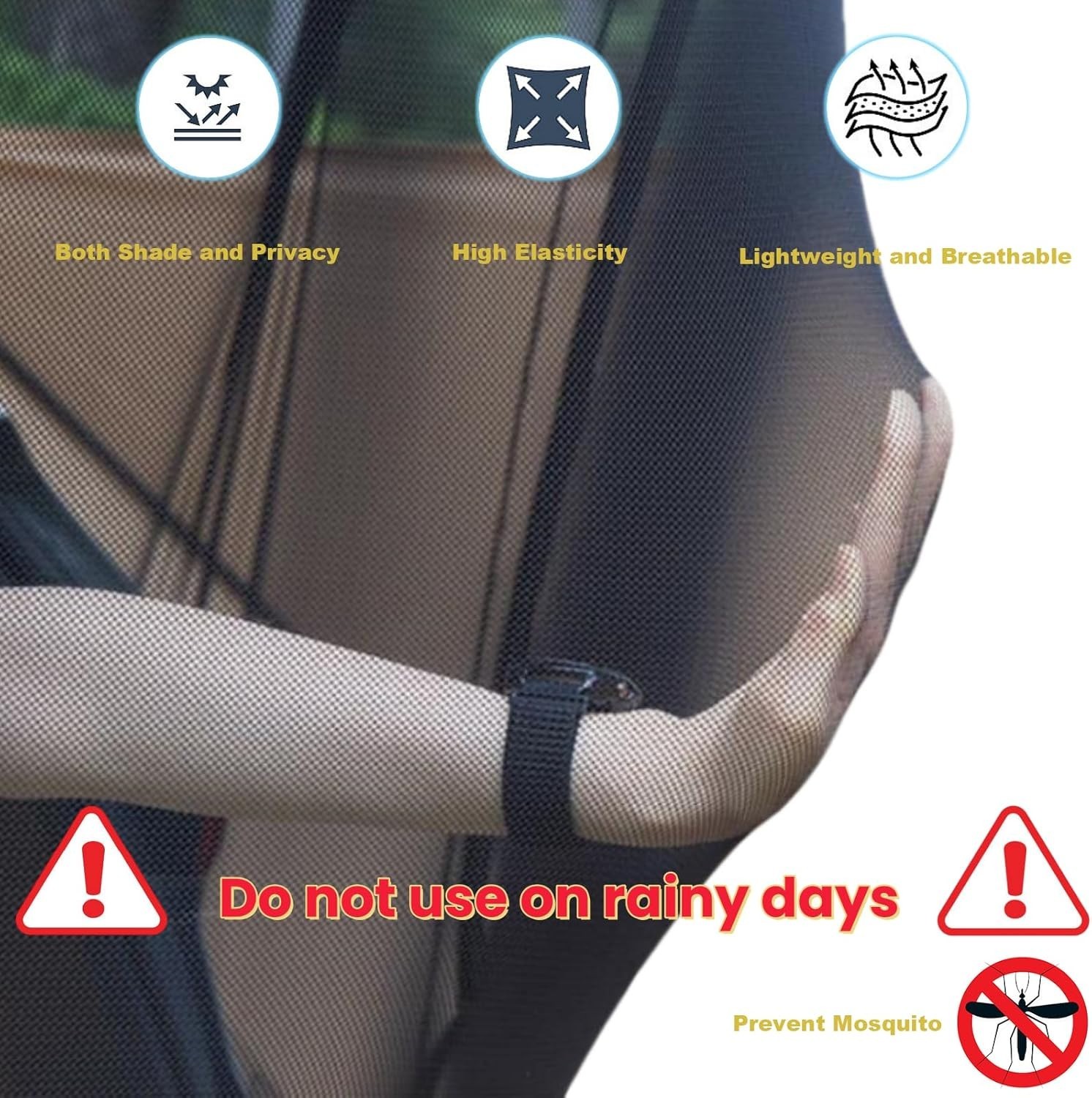 Universal Tailgate Mesh Screen for SUV & Van – Ventilation & Mosquito Protection