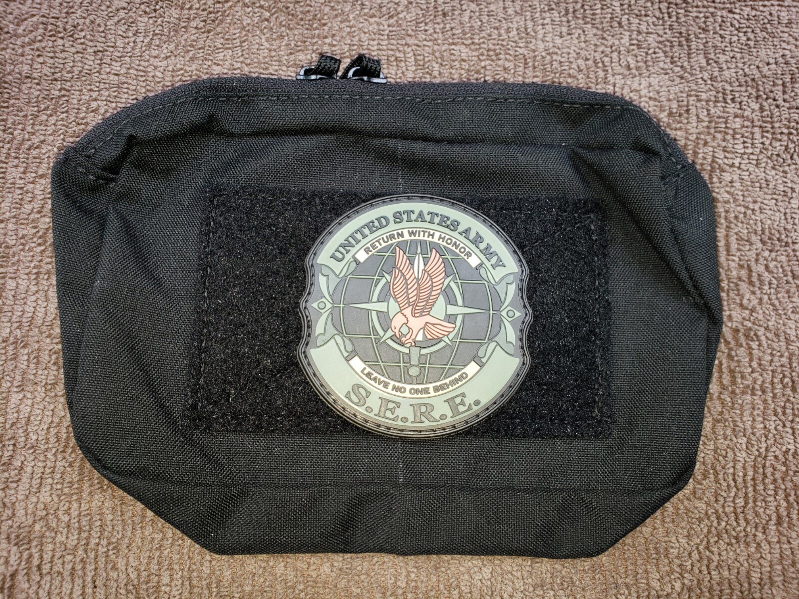 US ARMY SERE SURVIVAL EVASION RESISTANCE ESCAPE PATCH BUG OUT BAG SURVIVAL KIT