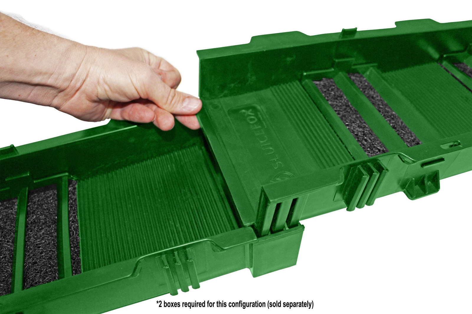 Sluice Fox Portable Expandable Sluice Box for Gold Mining and Prospecting; Inclu