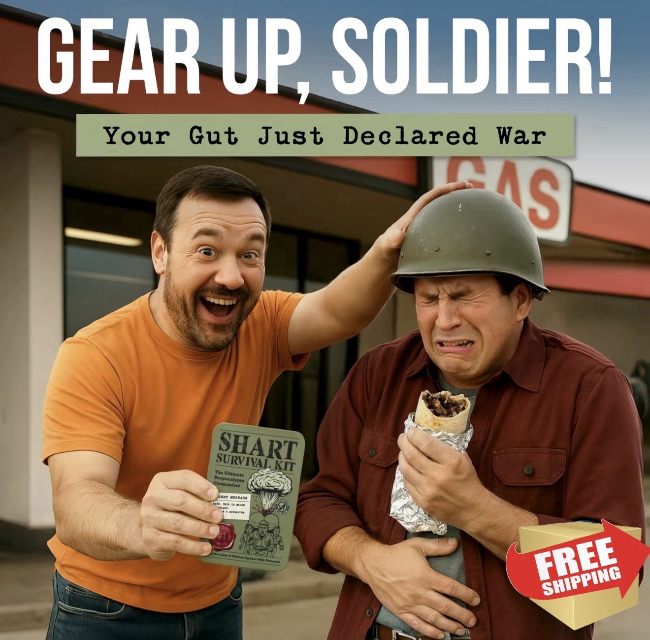 Witty Yeti’s Military-Grade Shart Survival Kit for When Your Butt Commits Tre