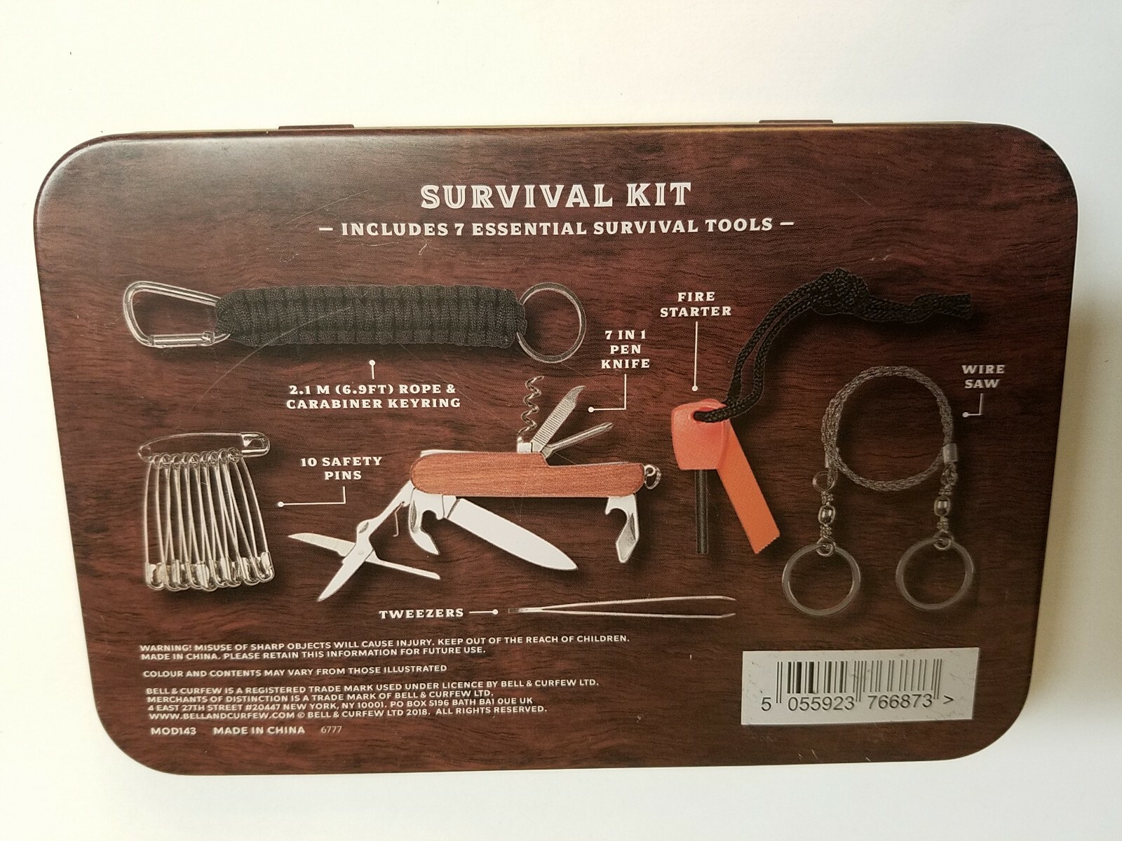 Merchants Distinction No 143 Survival Kit Camping Adventure Hunting Tools