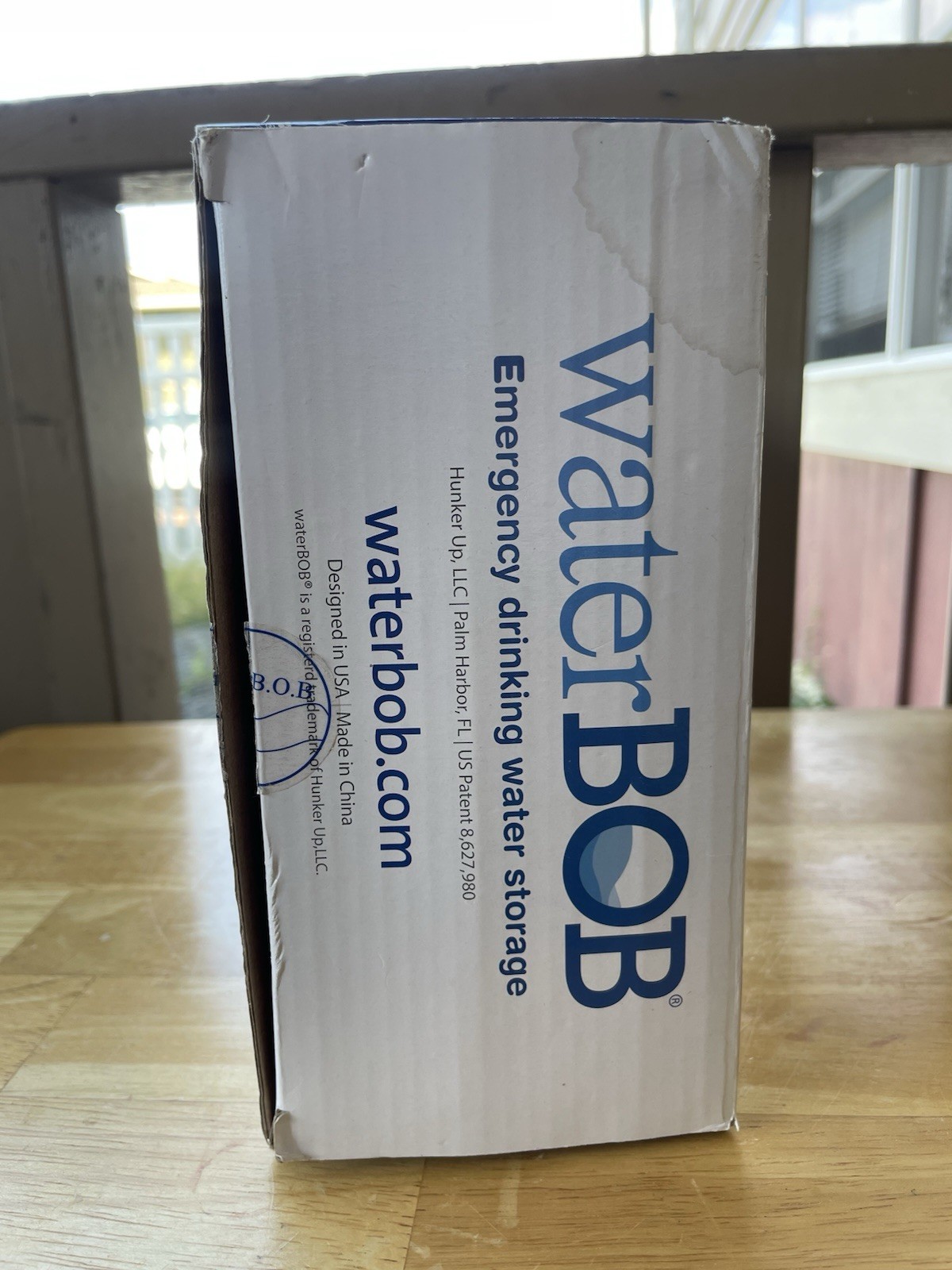 WaterBOB Bathtub Emergency Drinking Water Storage Container, 100 gallons New