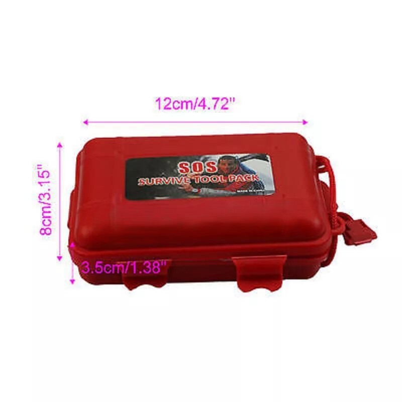 SOS Survival Tool Pack for Camping Hiking Kit Emergency
